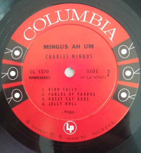 Charles Mingus : Mingus Ah Um (LP, Album, Mono)