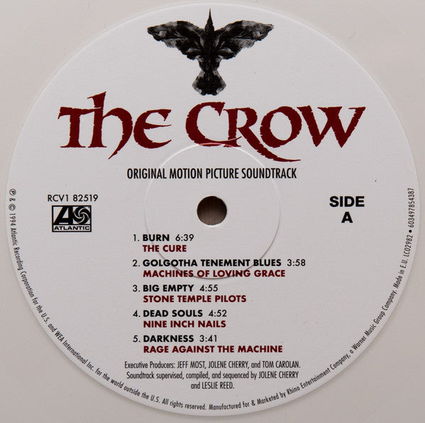 Various : The Crow (Original Motion Picture Soundtrack) (LP, RE, Whi + LP, S/Sided, Etch + Album, RSD, Ltd)