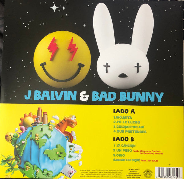 J. Balvin & Bad Bunny : Oasis (LP, Album, Ltd)