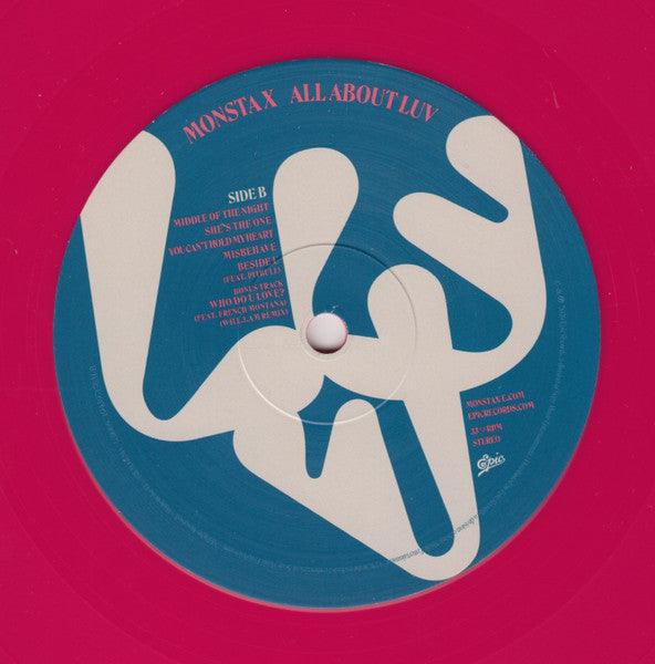 Monsta X (2) : All About Luv (LP, Album, Ltd, Mag)