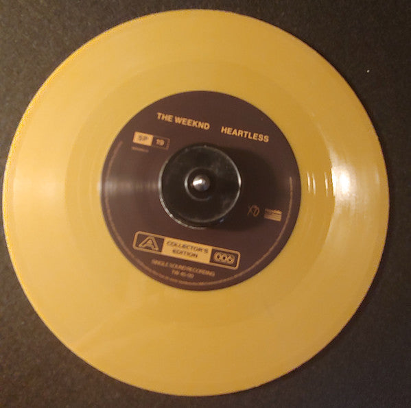 The Weeknd : Heartless / Blinding Lights (7", Single, Ltd, 010)