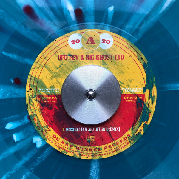 UFO FEV & Big Ghost LTD : The Ghost Of Albizu (LP, Album, Ltd, Num, Gat + 7", Ltd, Spl + Album, D)