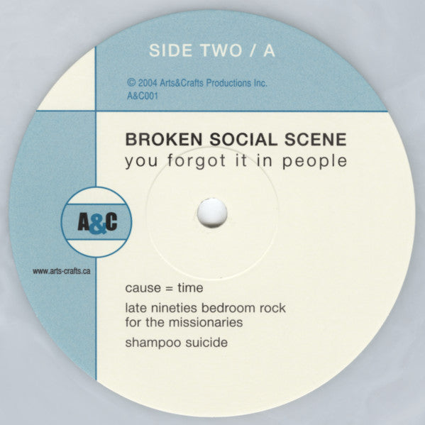 Broken Social Scene : You Forgot It In People (2xLP, Album, Ltd, RE, Whi)