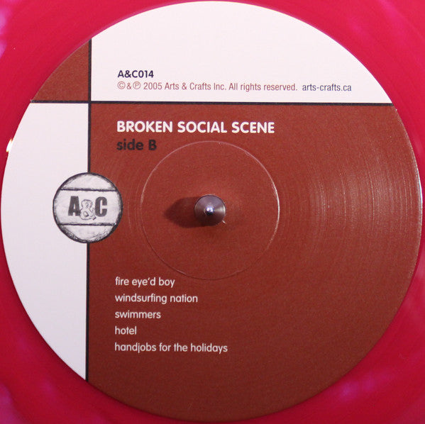 Broken Social Scene : Broken Social Scene (2xLP, Album, Ltd, RE, Red)