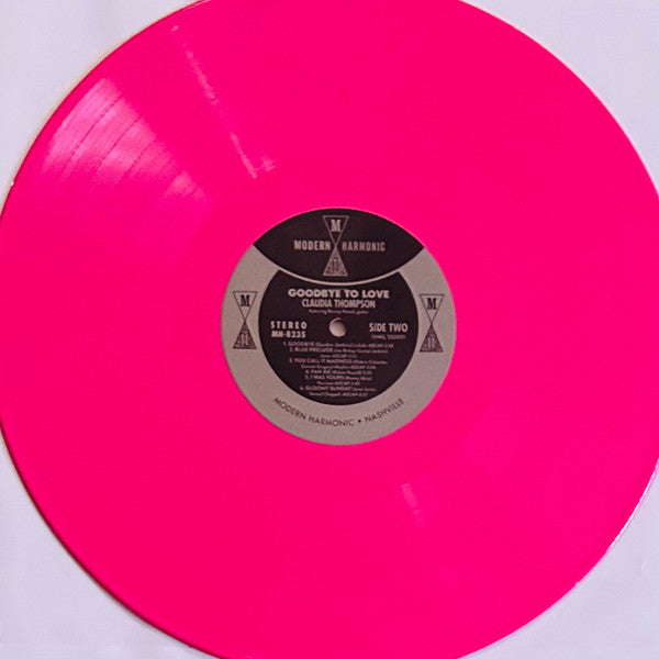 Claudia Thompson (2) : Goodbye To Love (LP, Album, Club, Ltd, Num, RE, RP, Pin)