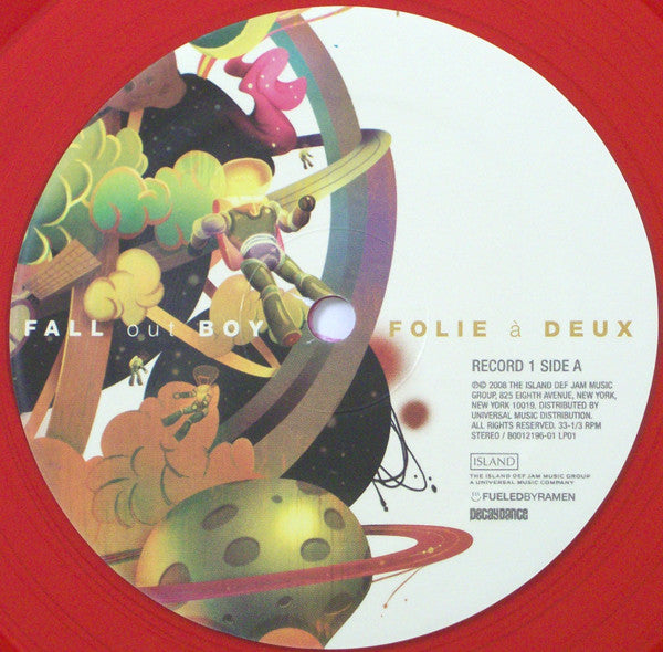 Fall Out Boy : Folie À Deux (LP, Red + LP, Ora + Album)