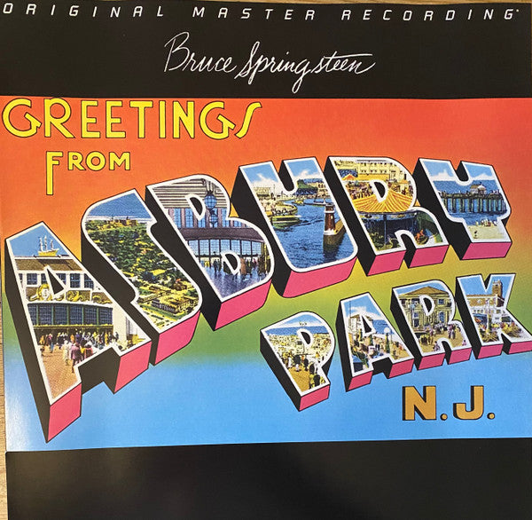 Bruce Springsteen : Greetings From Asbury Park N.J. (LP, Album, RE, RM, 180 + Box, Ltd, Num)