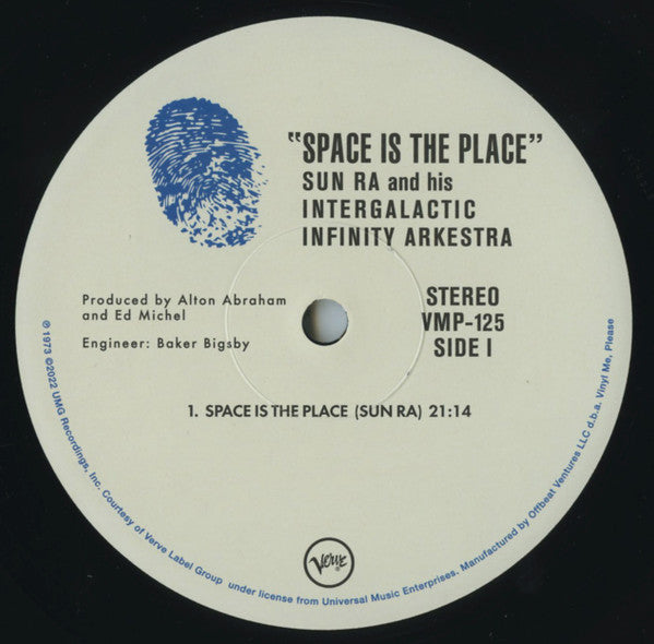 Sun Ra : Space Is The Place (LP, Album, Club, Ltd, Num, RE, 180)