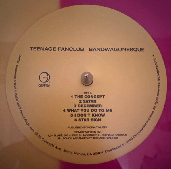 Teenage Fanclub : Bandwagonesque (LP, Album, RE, RM, Pin)