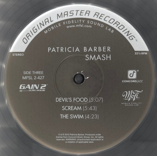 Patricia Barber : Smash (2xLP, Album, Ltd, Num, S/Edition)
