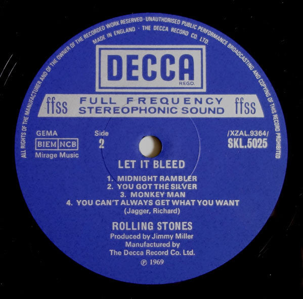 The Rolling Stones : Let It Bleed (LP, Album, Box)