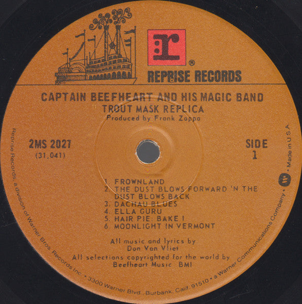 Captain Beefheart & His Magic Band* : Trout Mask Replica (2xLP, Album, RE)