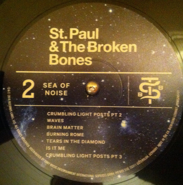 St. Paul & The Broken Bones : Sea Of Noise (LP, Album)
