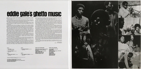 Eddie Gale : Eddie Gale's Ghetto Music (LP, Whi + LP, Gre + Album, Club, Ltd, Num, RE)