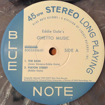 Eddie Gale : Eddie Gale's Ghetto Music (LP, Whi + LP, Gre + Album, Club, Ltd, Num, RE)