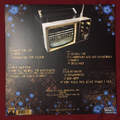 Mindless Self Indulgence : You'll Rebel To Anything (2xLP, Album, Ltd, RE, Blu)