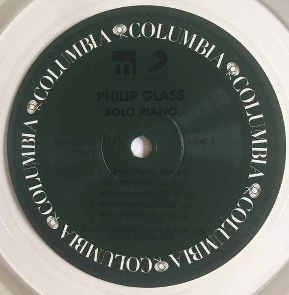 Philip Glass : Solo Piano (LP, Album, Club, Ltd, Num, RE, RP, Cle)