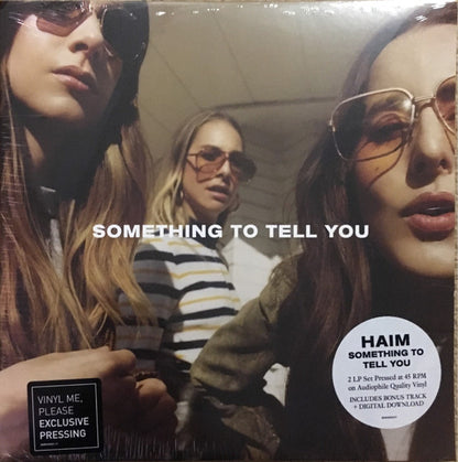 Haim (2) : Something To Tell You (2xLP, Album, Club, Ltd, Num, Yel)