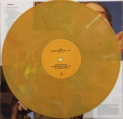 Haim (2) : Something To Tell You (2xLP, Album, Club, Ltd, Num, Yel)