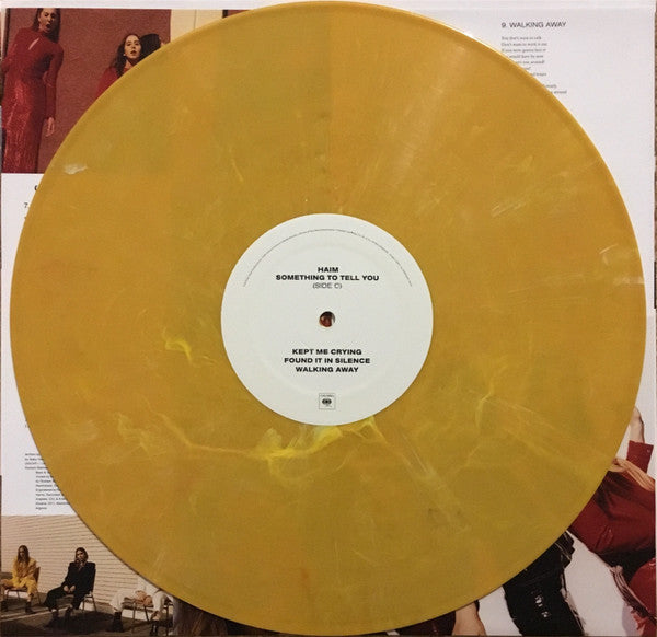 Haim (2) : Something To Tell You (2xLP, Album, Club, Ltd, Num, Yel)