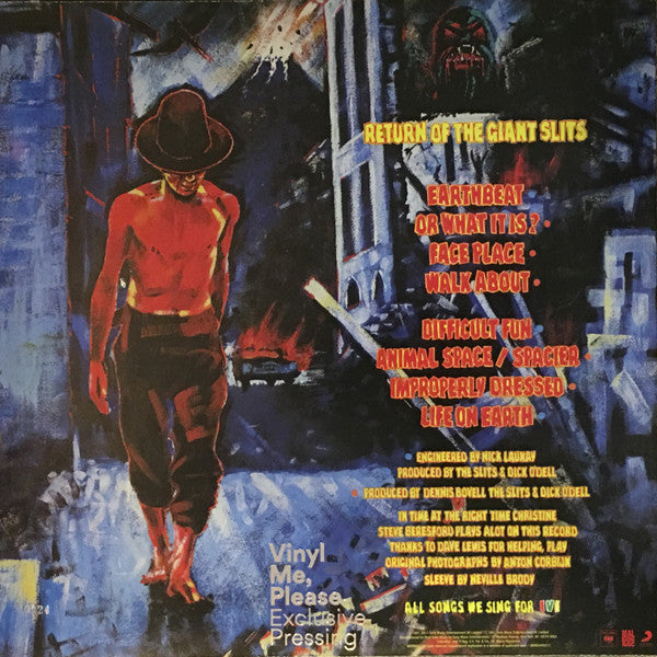 The Slits : Return Of The Giant Slits (LP, Album, Club, Ltd, Num, RE, Red)