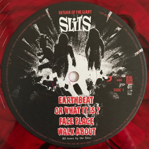 The Slits : Return Of The Giant Slits (LP, Album, Club, Ltd, Num, RE, Red)