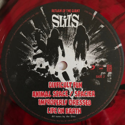 The Slits : Return Of The Giant Slits (LP, Album, Club, Ltd, Num, RE, Red)