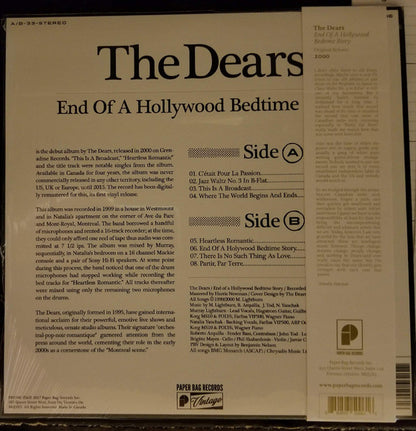 The Dears : Box Set (Box + LP, Album, RE, RM + 2xLP, Album, RE, RM + 2x)