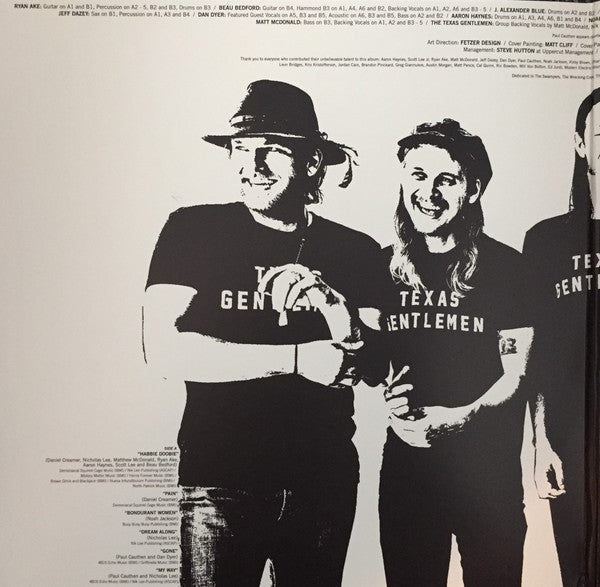 The Texas Gentlemen : TX Jelly (LP, Album, Club, Num, Blu)