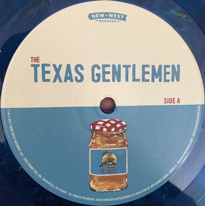 The Texas Gentlemen : TX Jelly (LP, Album, Club, Num, Blu)
