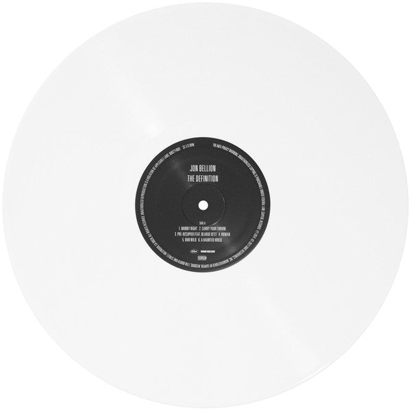 Jon Bellion : The Definition (LP, Mixtape, Whi)