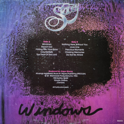 Stacey (7) : Windows (LP, Album)