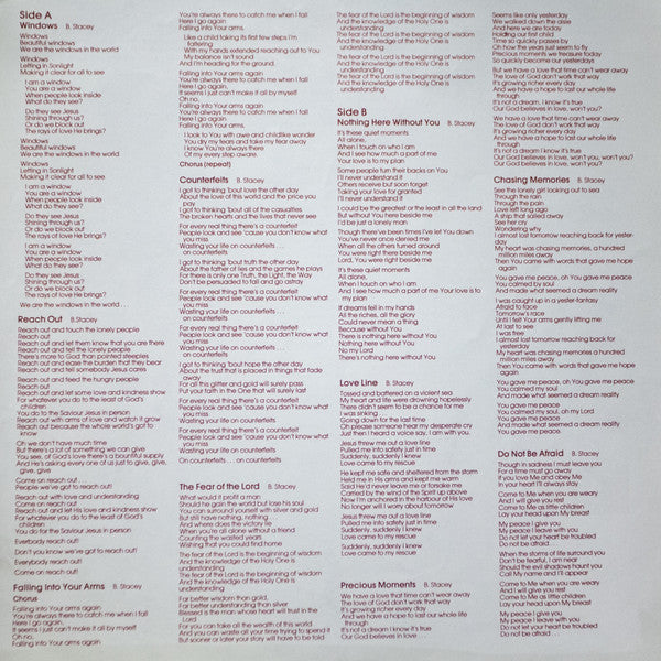 Stacey (7) : Windows (LP, Album)