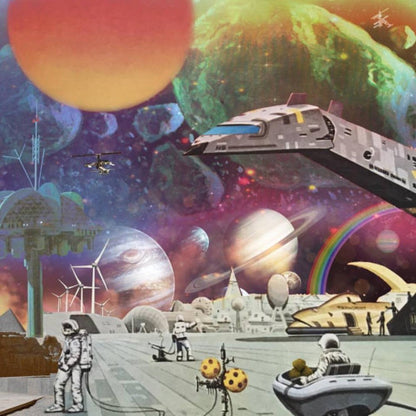 Various : Moon Rocks (Extraplanetary Funk, Space Disco & Galactic Boogie) (LP, RSD, Comp, Ltd, Cle)