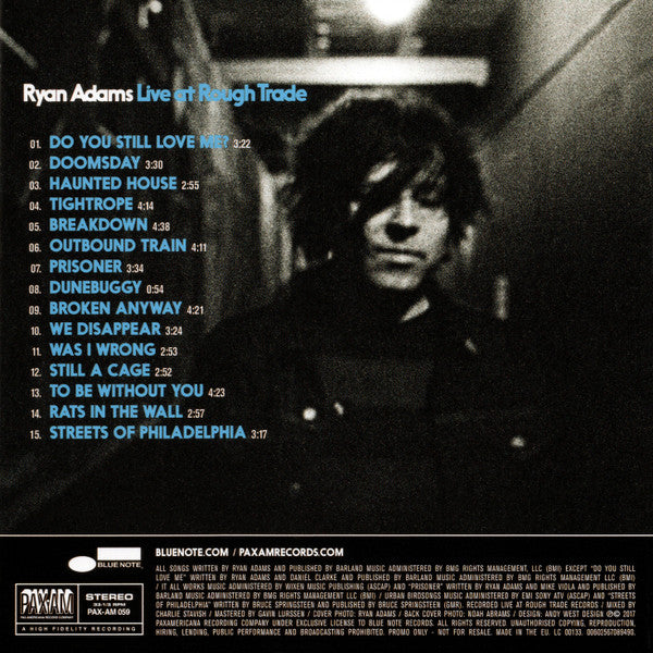 Ryan Adams : Live At Rough Trade (CD, Album, Promo)