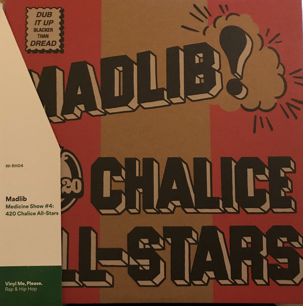 Madlib : 420 Chalice All-Stars (2xLP, Album, Club, RE, Red)