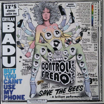 Erykah Badu : But You Caint Use My Phone (LP, Album, Mixtape, Cle)