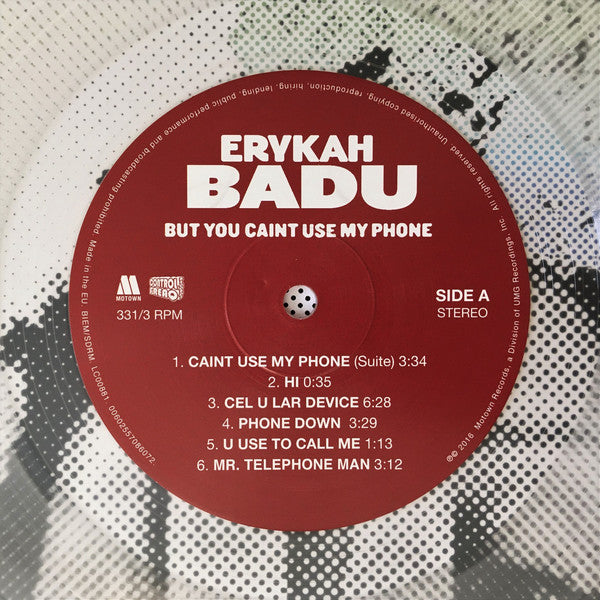 Erykah Badu : But You Caint Use My Phone (LP, Album, Mixtape, Cle)