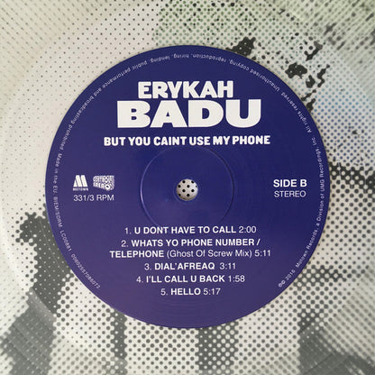 Erykah Badu : But You Caint Use My Phone (LP, Album, Mixtape, Cle)