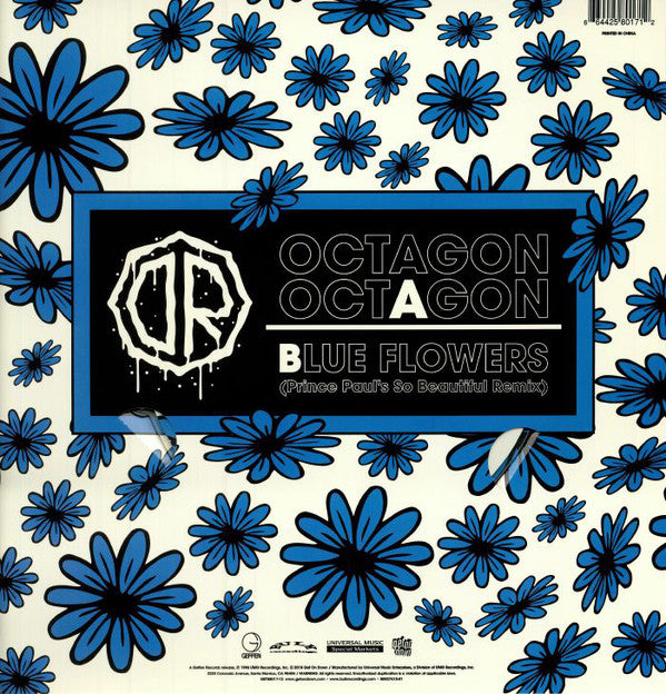 Dr. Octagon : Octagon Octagon / Blue Flowers (12", Shape, Pic)