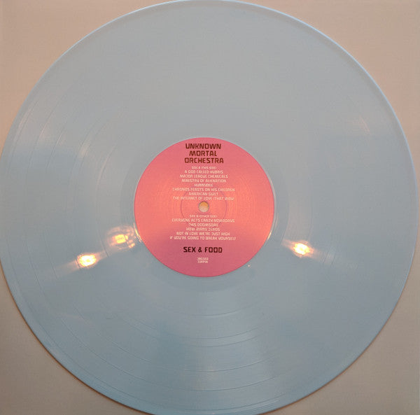 Unknown Mortal Orchestra : Sex & Food (LP, Album, Ltd, Num, Blu)