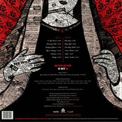 Mother Mother : O My Heart (LP, Album, RE, S/Edition)