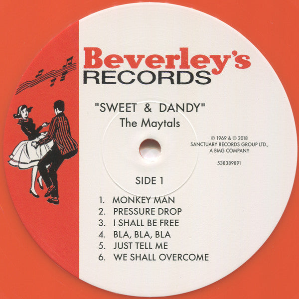 Toots & The Maytals : Sweet And Dandy (LP, Album, Club, Ltd, Num, RE, Ora)