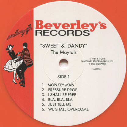 Toots & The Maytals : Sweet And Dandy (LP, Album, Club, Ltd, Num, RE, Ora)