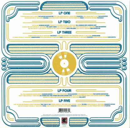 Various : For Discos Only (Indie Dance Music From Fantasy & Vanguard Records 1976–1981) (5xLP, Comp)