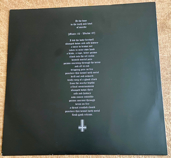 Leviathan (5) : The Tenth Sub Level Of Suicide (2xLP, Album, RE, Gre)