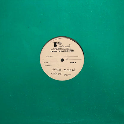 The Jackie McLean Quintet* With Donald Byrd And Elmo Hope : Lights Out! (LP, Album, Mono, RE, TP)