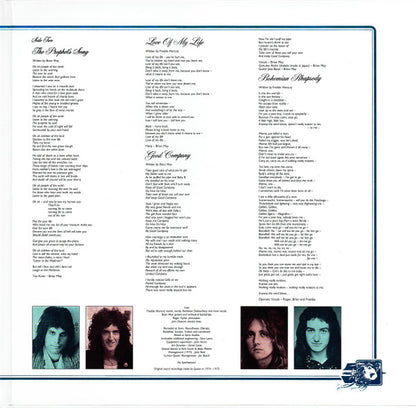 Queen : A Night At The Opera (LP, Album, Club, RE, RM, Mul)