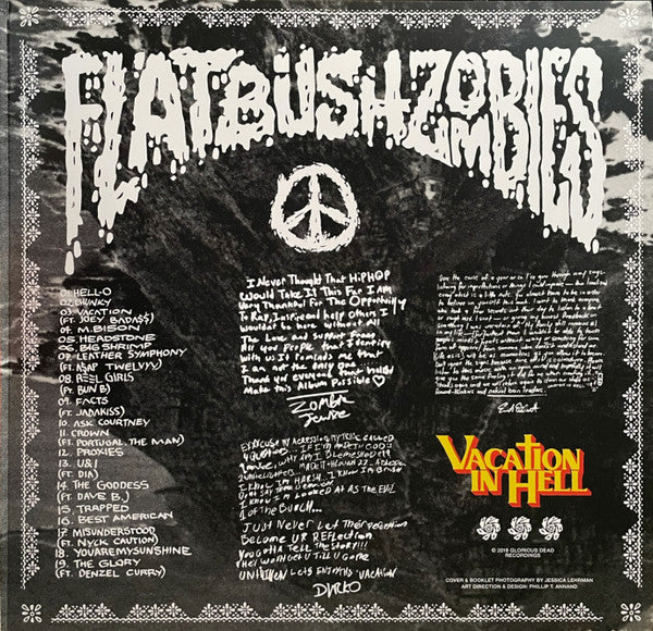 Flatbush Zombies : Vacation In Hell (2xLP, Album, Ltd, S/Edition, Cle)