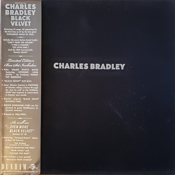 Charles Bradley Featuring Menahan Street Band : Black Velvet (LP, Album, Pur + 12", Blu + Box, Album, Club, Ltd)
